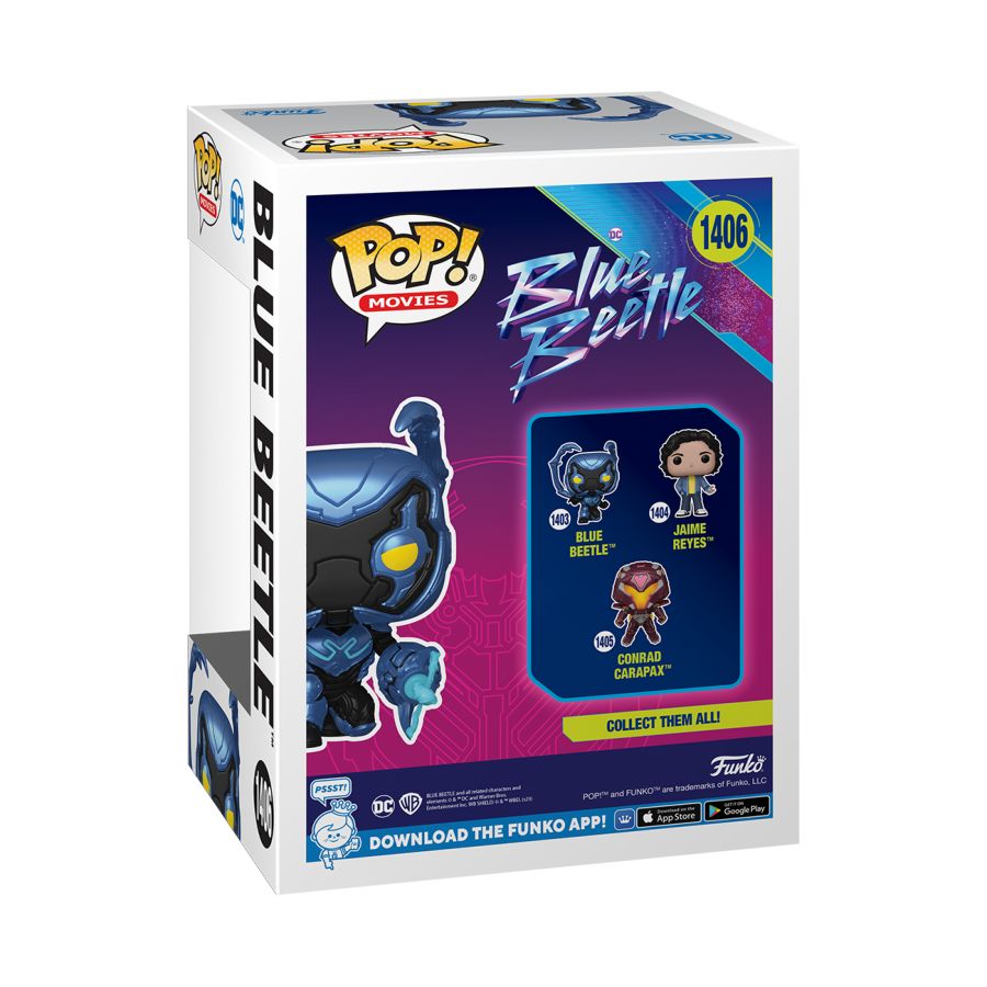 Blue Beetle 2023 - Blue Beetle Glow (Pop! Vinyl)