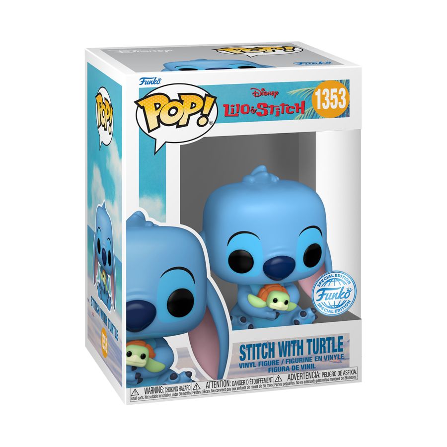 Lilo And Stitch - Stitch With Turtle (Pop! Vinyl)