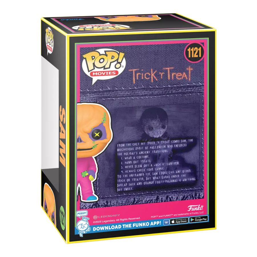 Trick R Treat - Sam Blacklight (Pop! Vinyl)