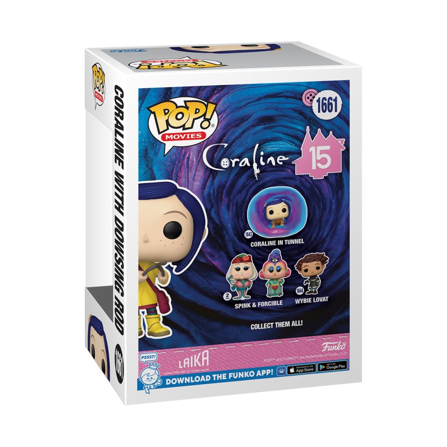 Coraline - Coraline With Dowsing Rod NYCC 2024 (Pop! Vinyl)