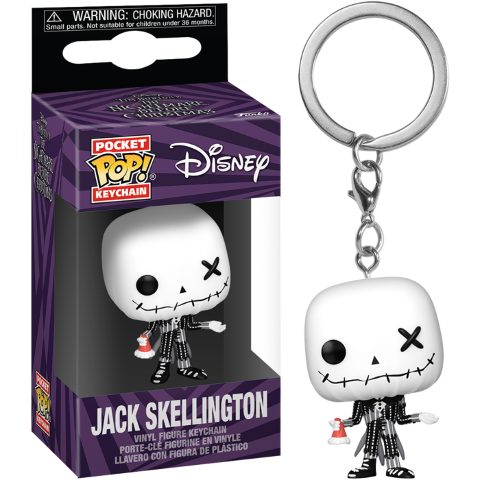 The Nightmare Before Christmas - Jack Patchwork Keychain (Pop! Vinyl)