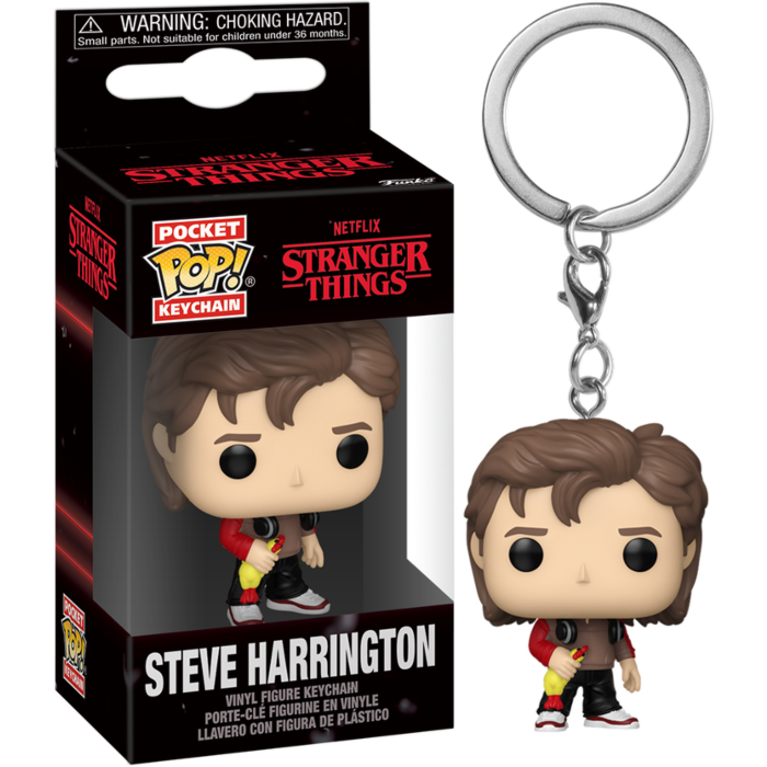 Stranger Things - Steve Harrington Keychain (Pop! Vinyl)