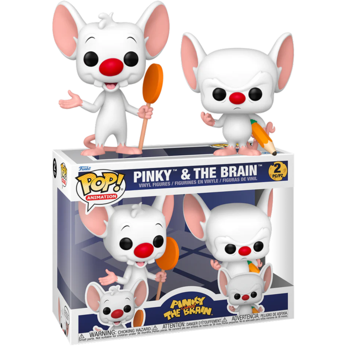 Animaniacs - Pinky And The Brain 2-Pack (Pop! Vinyl)