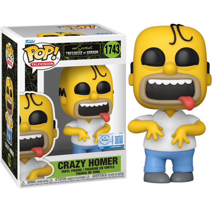 The Simpsons: Treehouse Of Horror - Crazy Homer (Pop! Vinyl)