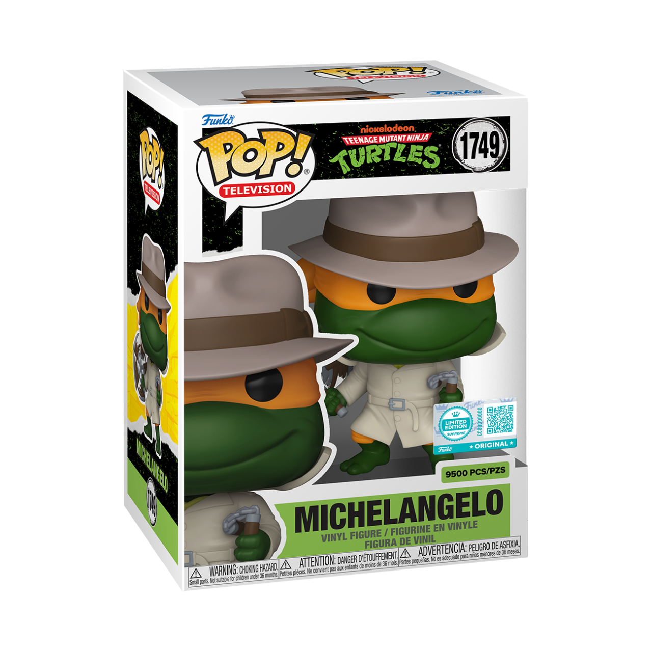 TMNT 1991 - Michelangelo In Trenchcoat (Pop! Vinyl)