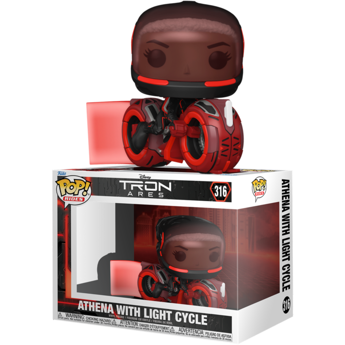 Tron: Ares - Athena With Light Cycle Pop! Ride (Pop! Vinyl)