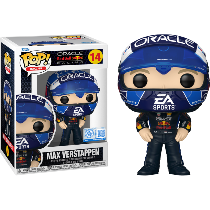 Formula 1 - Max Verstappen With USA Helmet (Pop! Vinyl)