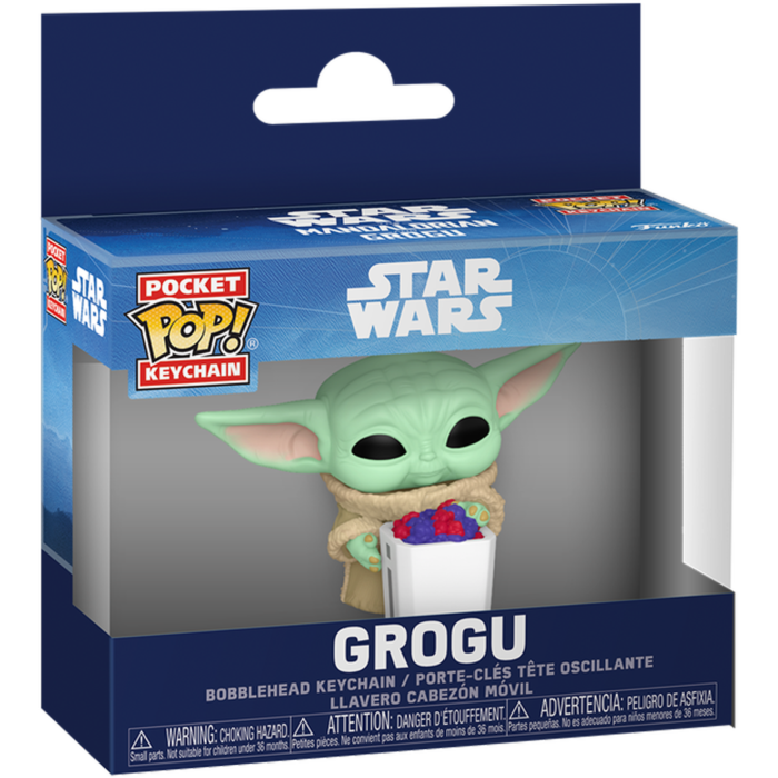 The Mandalorian And Grogu (2026) - Grogu With Food Pocket Keychain (Pop! Vinyl)