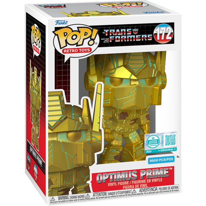 Transformers - Optimus Prime Gold Limited Edition (Pop! Vinyl)