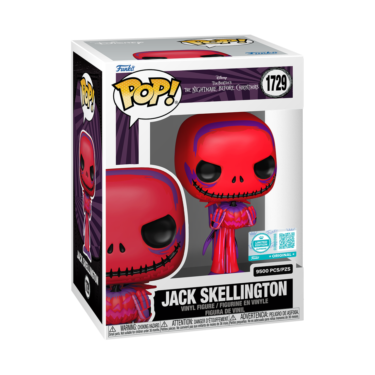 Nightmare Before Christmas - Jack Skellington With Pumpkin Limited Edition (Pop! Vinyl)