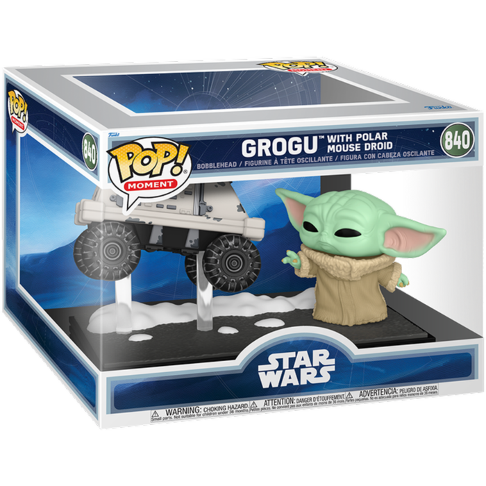 The Mandalorian And Grogu (2026) - Grogu With Polar Mouse Driod Pop! Moment (Pop! Vinyl)