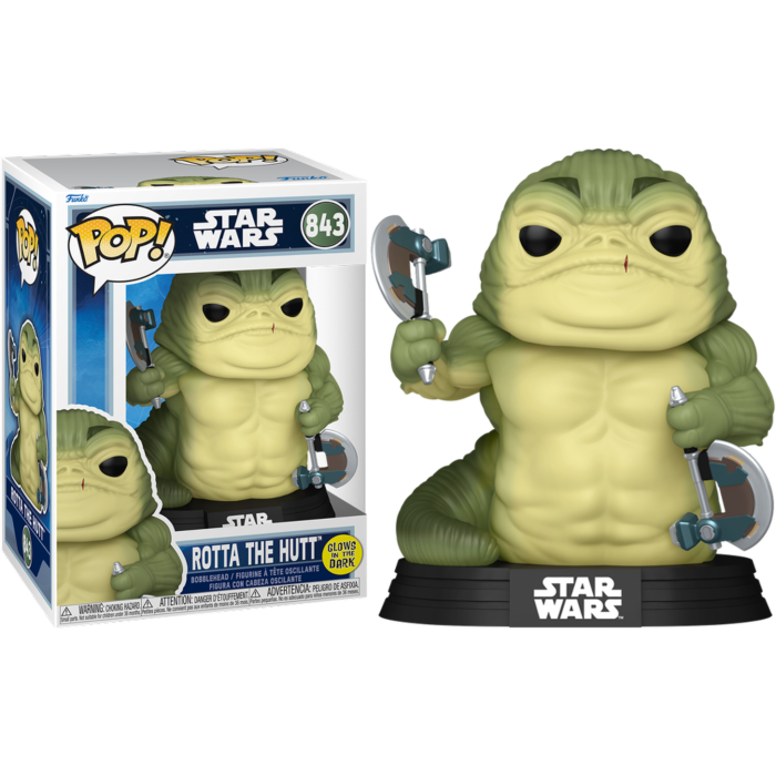 The Mandalorian And Grogu (2026) - Rotta The Hutt Glow (Pop! Vinyl)