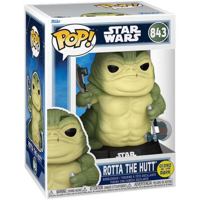 The Mandalorian And Grogu (2026) - Rotta The Hutt Glow (Pop! Vinyl)