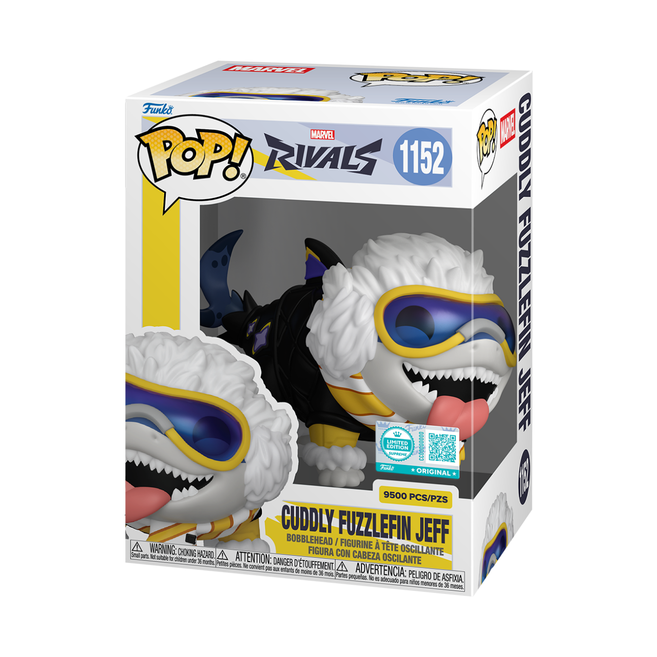 Marvel Rivals - Jeff Fuzzlefin Limited Edition (Pop! Vinyl)