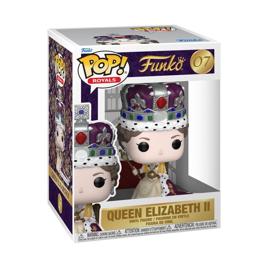 Royal Family - Queen Elizabeth II Coronation (Pop! Vinyl)
