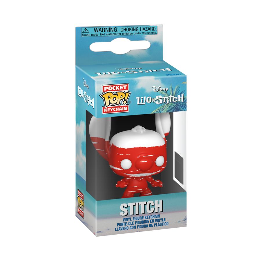 Lilo & Stitch - Stitch Badness Level Keychain (Pop! Vinyl)