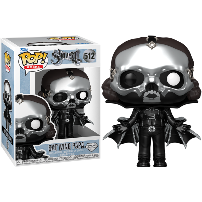 Ghost - Bat Wing Papa Diamond Glitter (Pop! Vinyl)