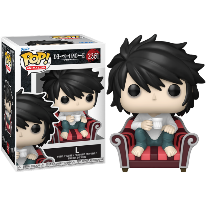 Death Note - L On Chair (Pop! Vinyl)