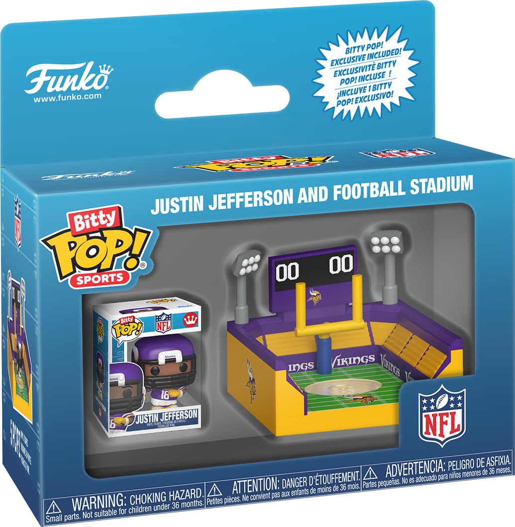 NFL: Vikings – Justin Jefferson (Bitty Pop! Arena)