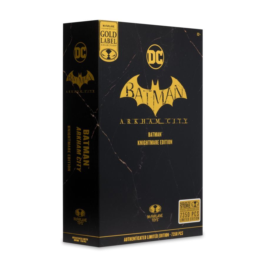 DC Multiverse - Batman (Arkham City)(Knightmare)(Gold Label) 7″ Figure