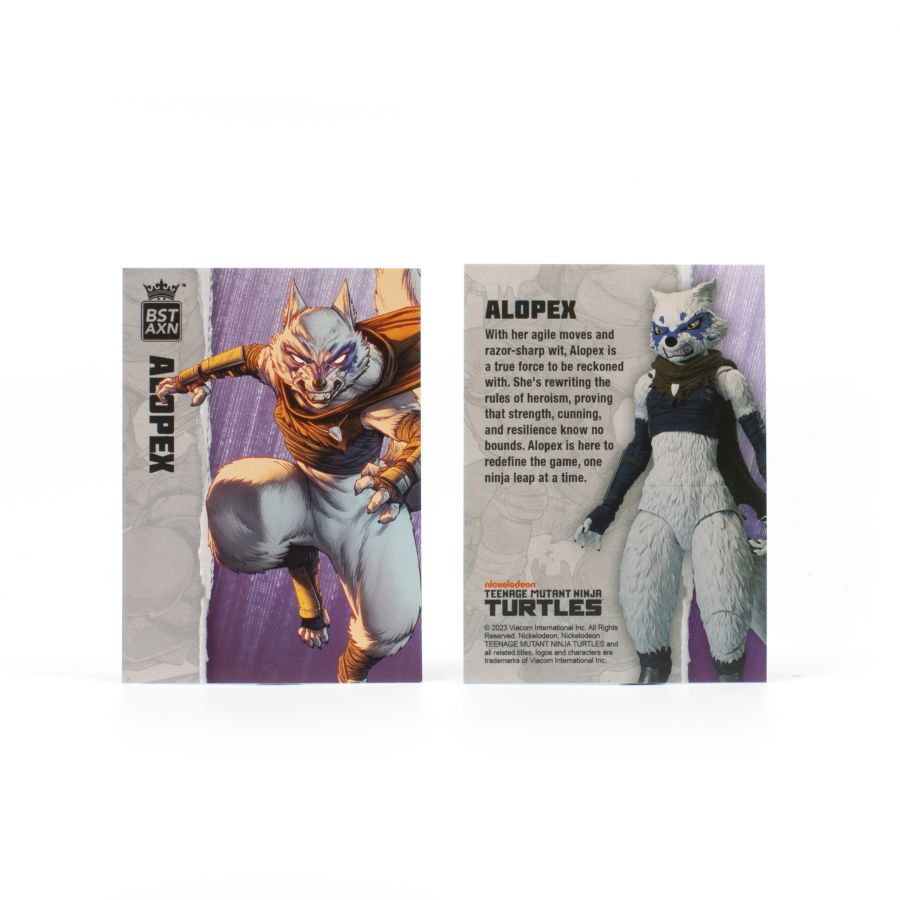 Teenage Mutant Ninja Turtles (comics) - Alopex 5″ BST AXN BST AXN Action Figure (Wave 2)
