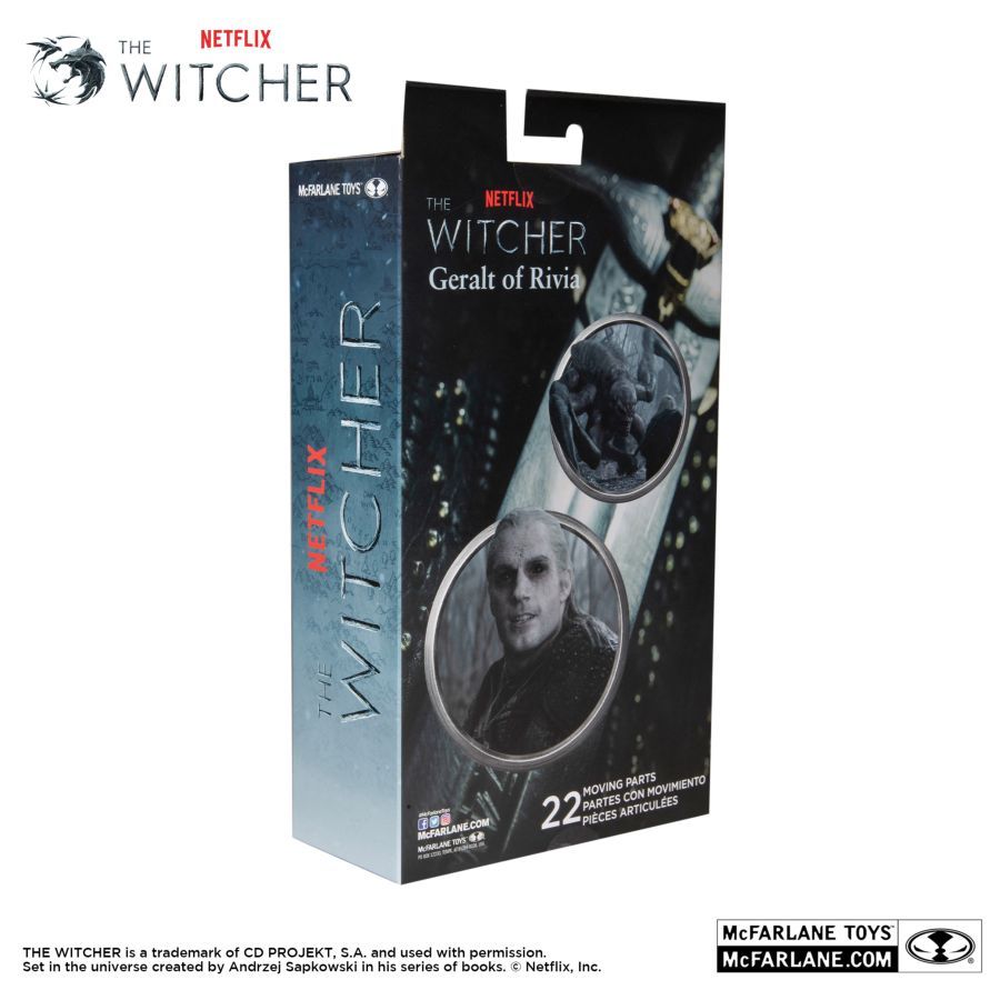 The Witcher (TV) - Geralt Battle 7″ Prem Figure