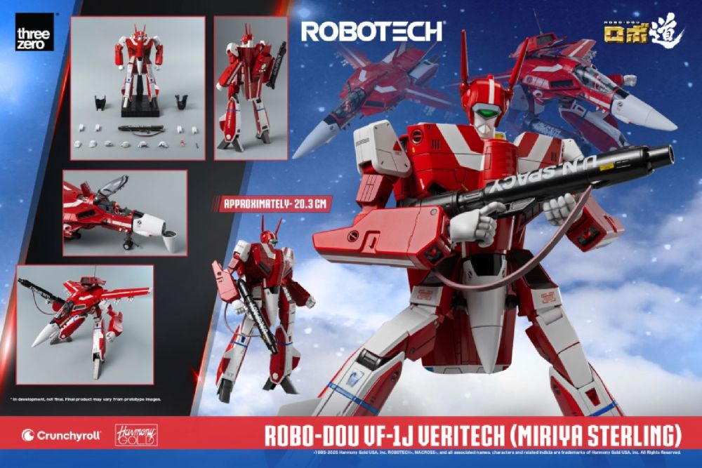 Robo-Dou - Robotech VF-1J VeriTech (Miriya Sterling) 8″ Figure