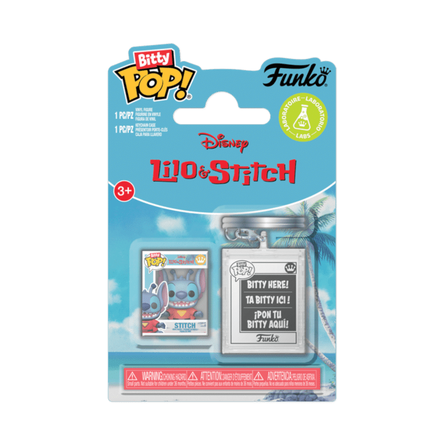 Lilo & Stitch - 626 Stitch Bitty Pop! with Keychain Case