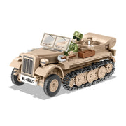 World War 2 - SD KFZ 10 Demag D7 Construction Brick Set (283 Pieces)