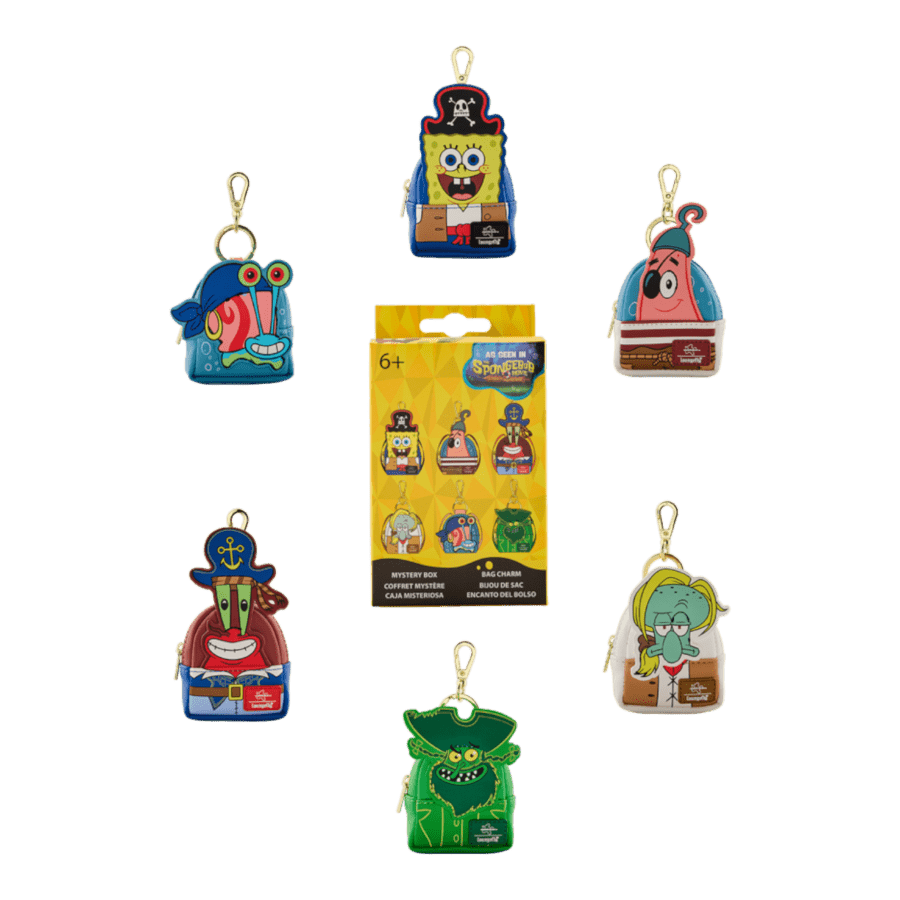 SpongeBob Squarepants - Mystery Mini Bag Charms Assortment (Display of 15)