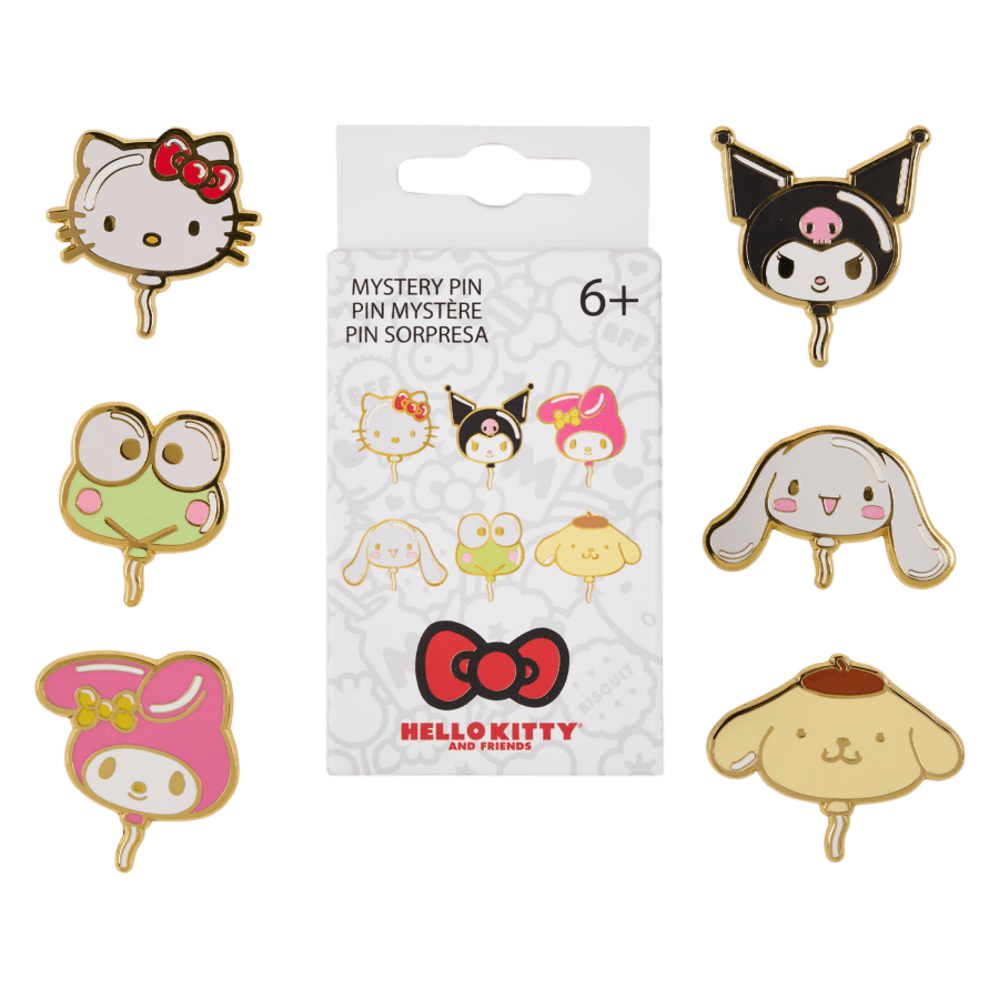 Hello Kitty - Balloons Mystery Pin Blind Box (Display of 12)