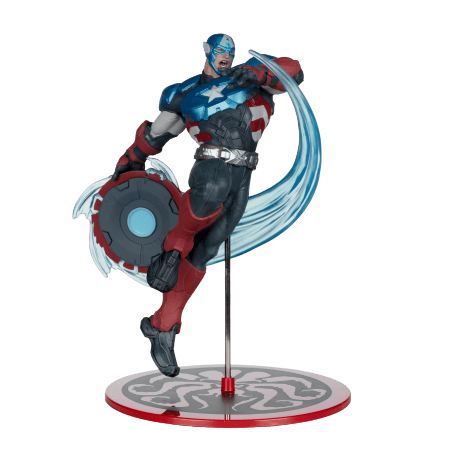 Marvel Rivals - Captain America 1:10th Scale Figure