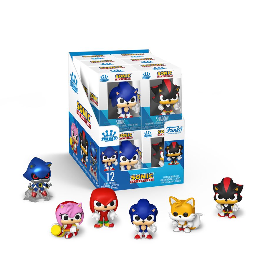 Sonic - Mini Vinyl Figures ASST (12ct)