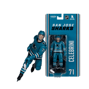 NHL - Macklin Celebrini (San Jose Sharks) 6″ Articulated Figure