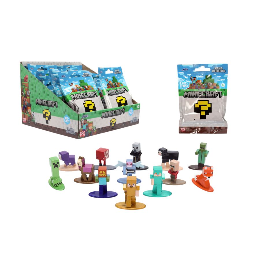 Minecraft - Nano Metalfigs Wave 06 Blind Bag Assortment