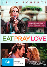 Eat Pray Love DVD