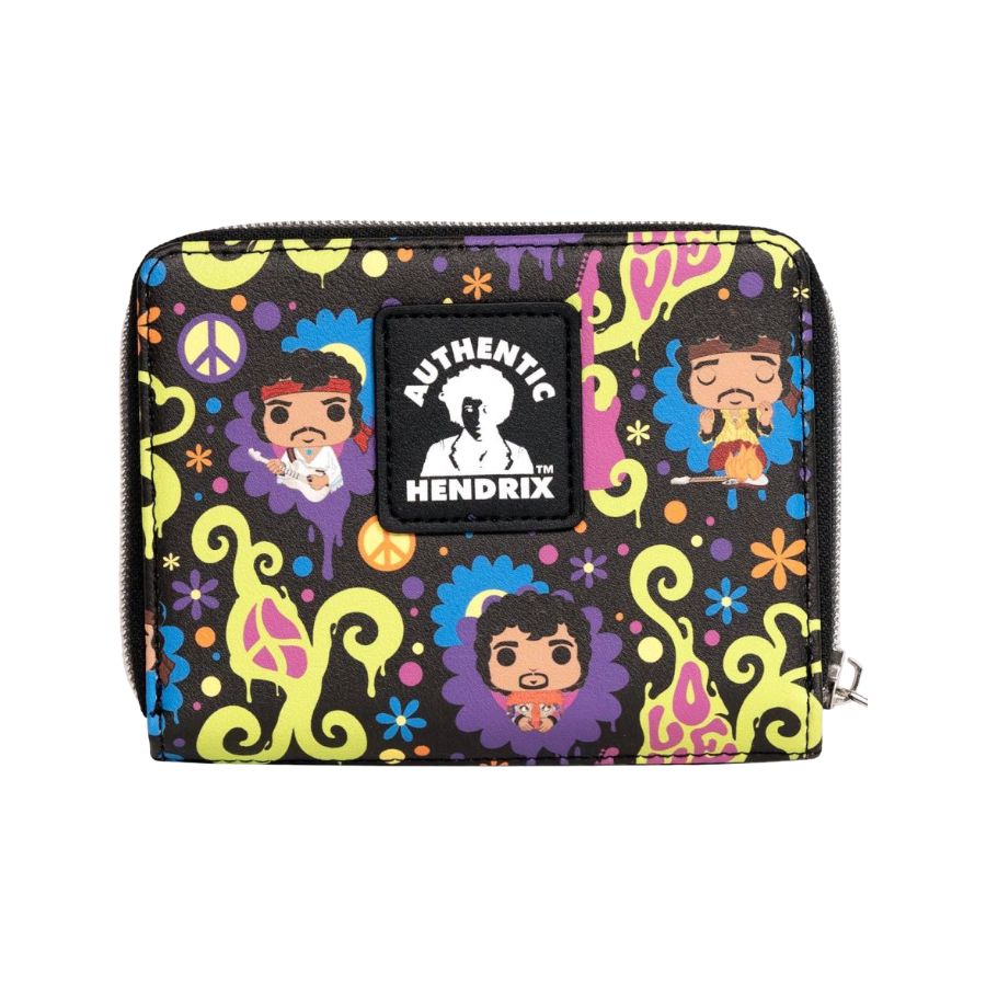 Jimi Hendrix - Love & Flowers Purse