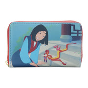 Mulan (1998) - Princess Scene Zip Around Purse