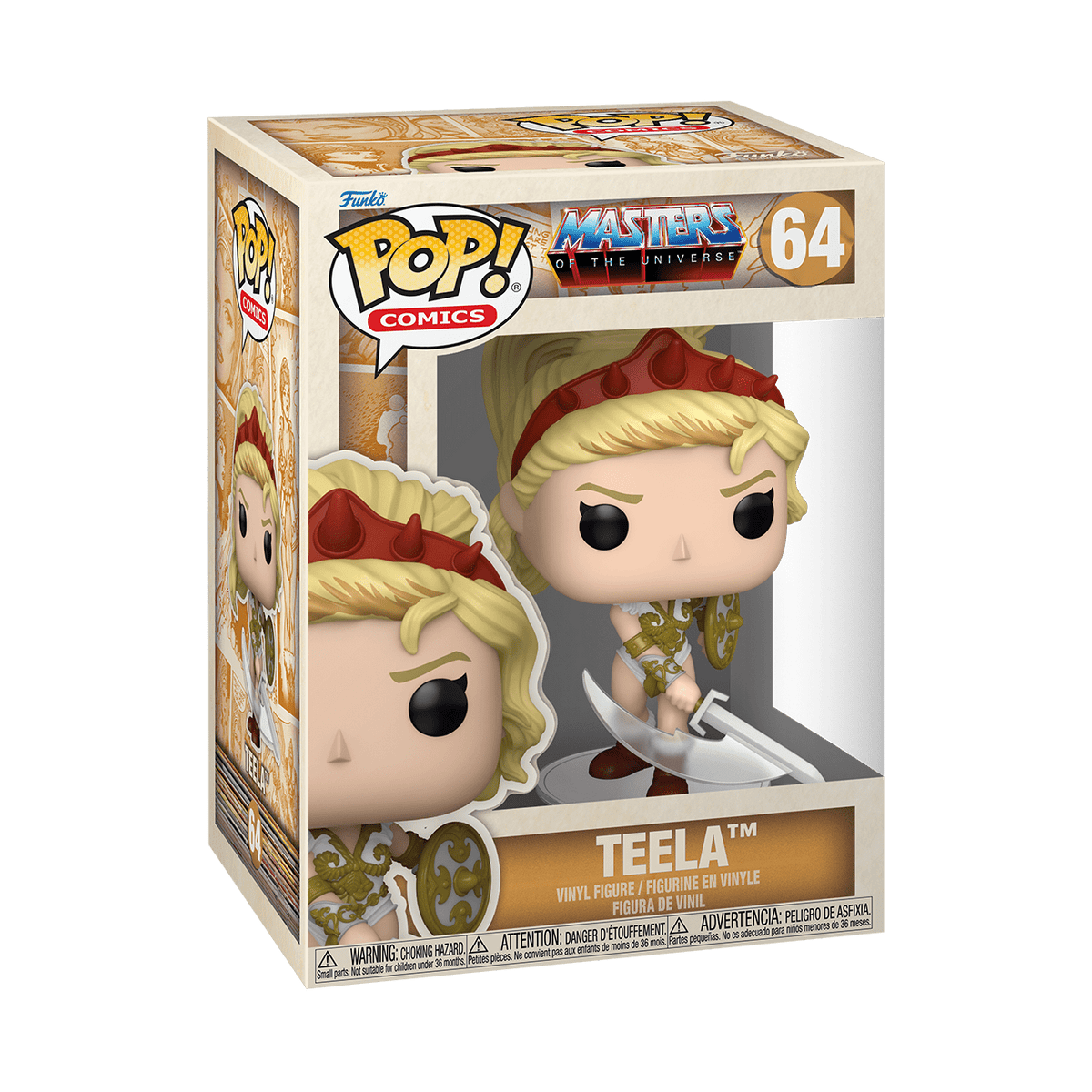 Masters of the Universe - Teela (Vintage Comic) (Pop! Vinyl)