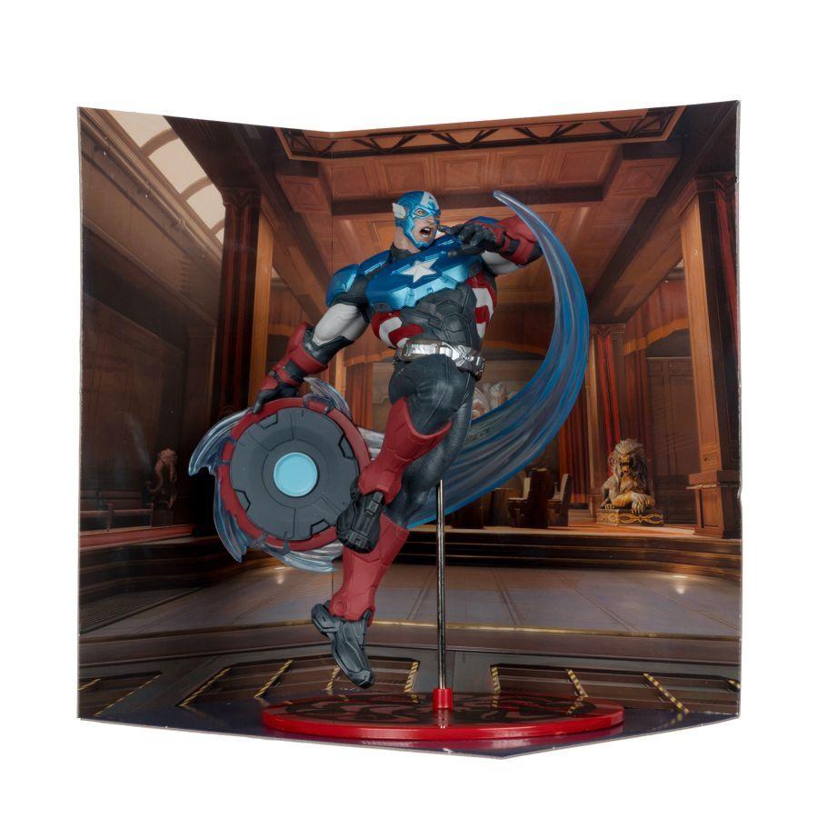 Marvel Rivals - Captain America 1:10th Scale Figure