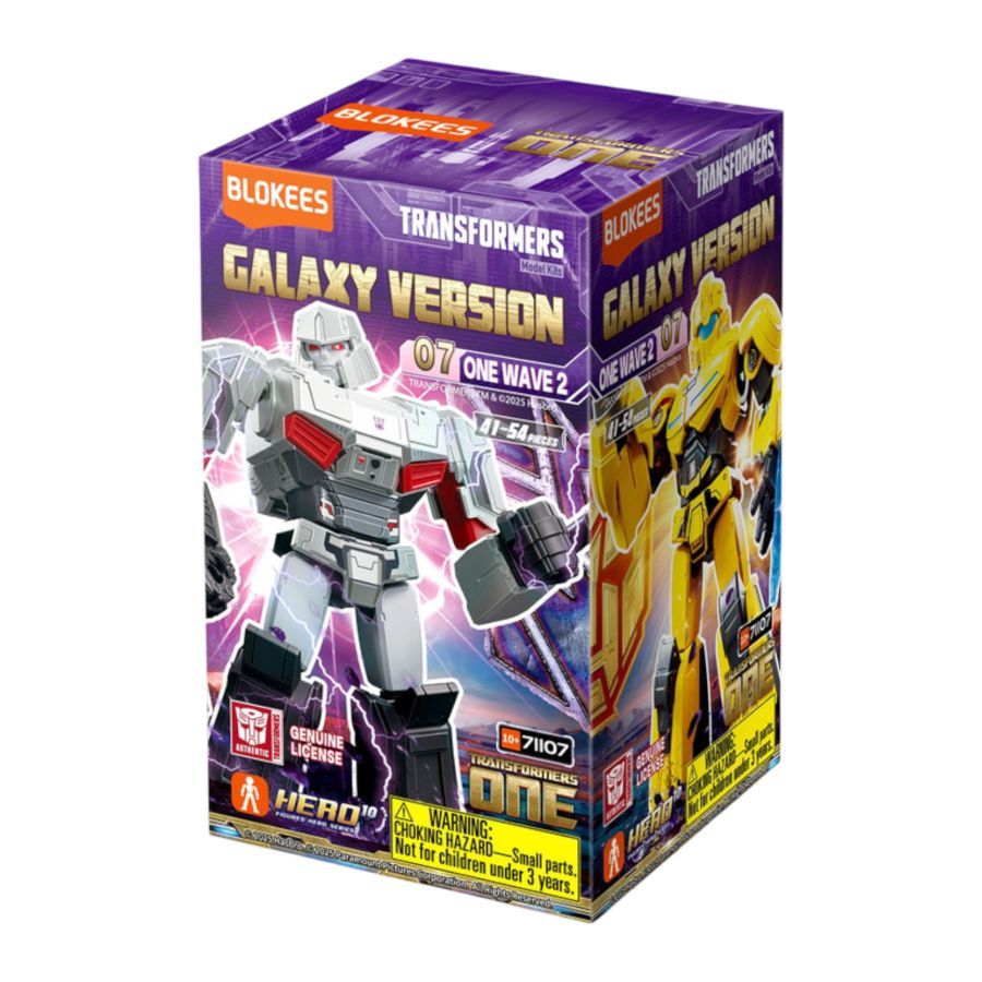 Transformers - Galaxy Version 07 One, Wave 2 Blind Box Assortment (Display of 9)
