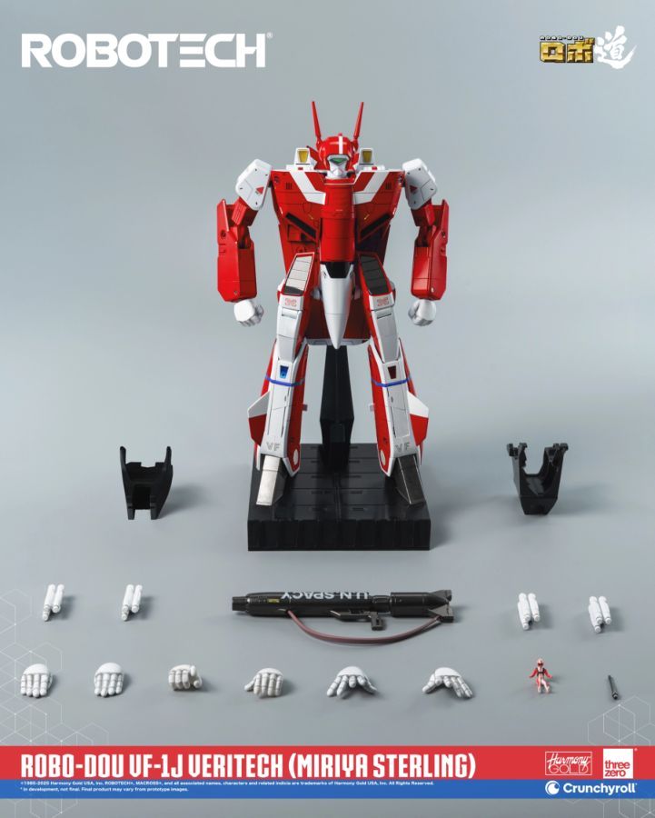 Robo-Dou - Robotech VF-1J VeriTech (Miriya Sterling) 8″ Figure