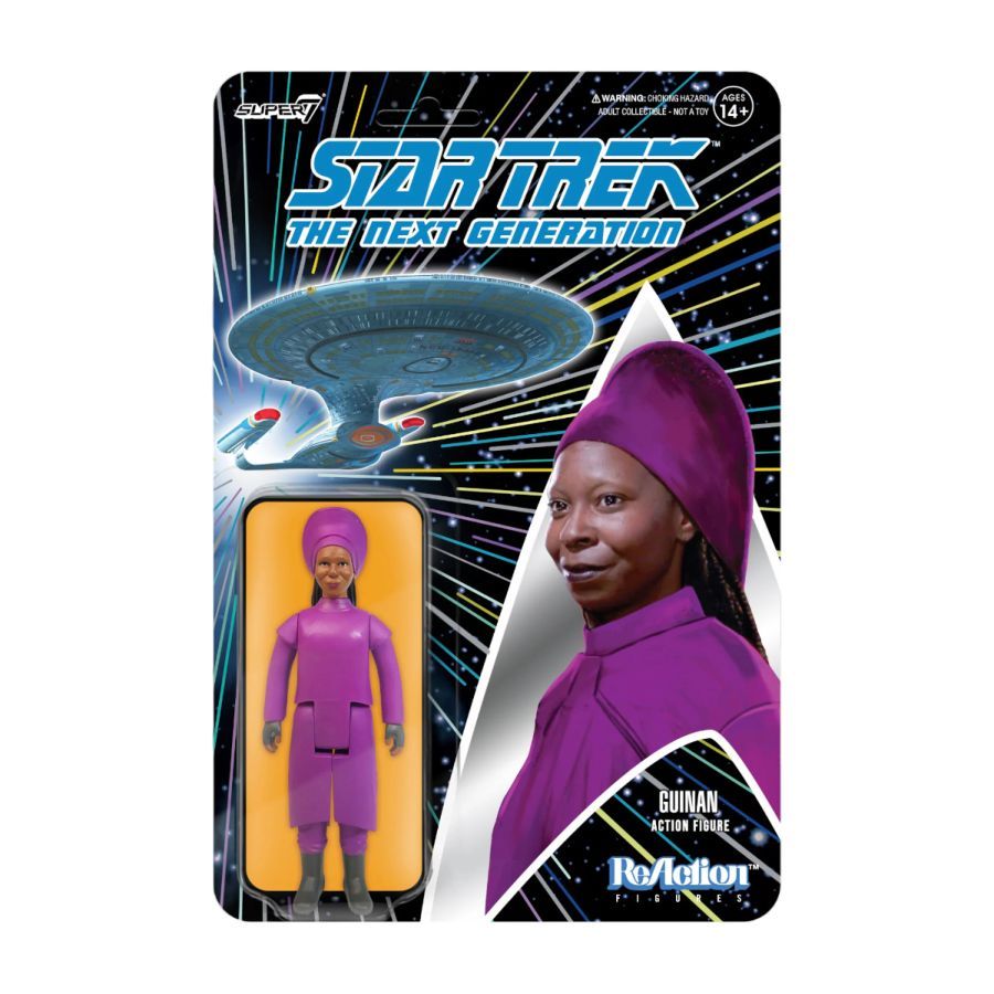 Star Trek: The Next Generation - Guinan ReAction 3.75″ Action Figure