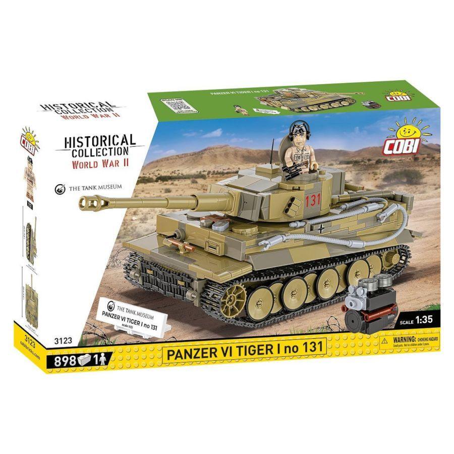 World War 2 - Panzer Vi Tiger I No 131 Construction Brick Set (898 Pieces)