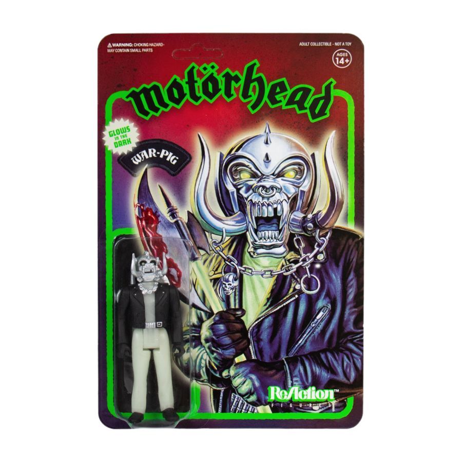 Motorhead - Warpig Glow in the Dark ReAction 3.75″ Action Figure