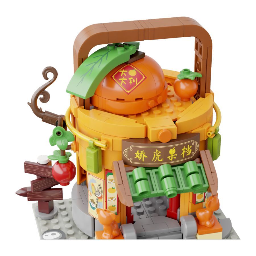 Kung Fu Panda - Tigress’ Fruit Shop (293 Piece Kit)