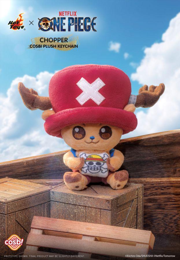 One Piece (Netflix) - Chopper Cosbi Plush Keychain Collection Assortment (Display of 6)