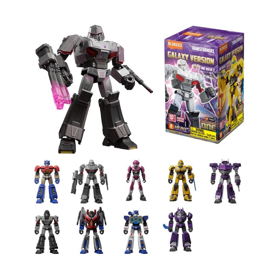 Transformers - Galaxy Version 07 One, Wave 2 Blind Box Assortment (Display of 9)