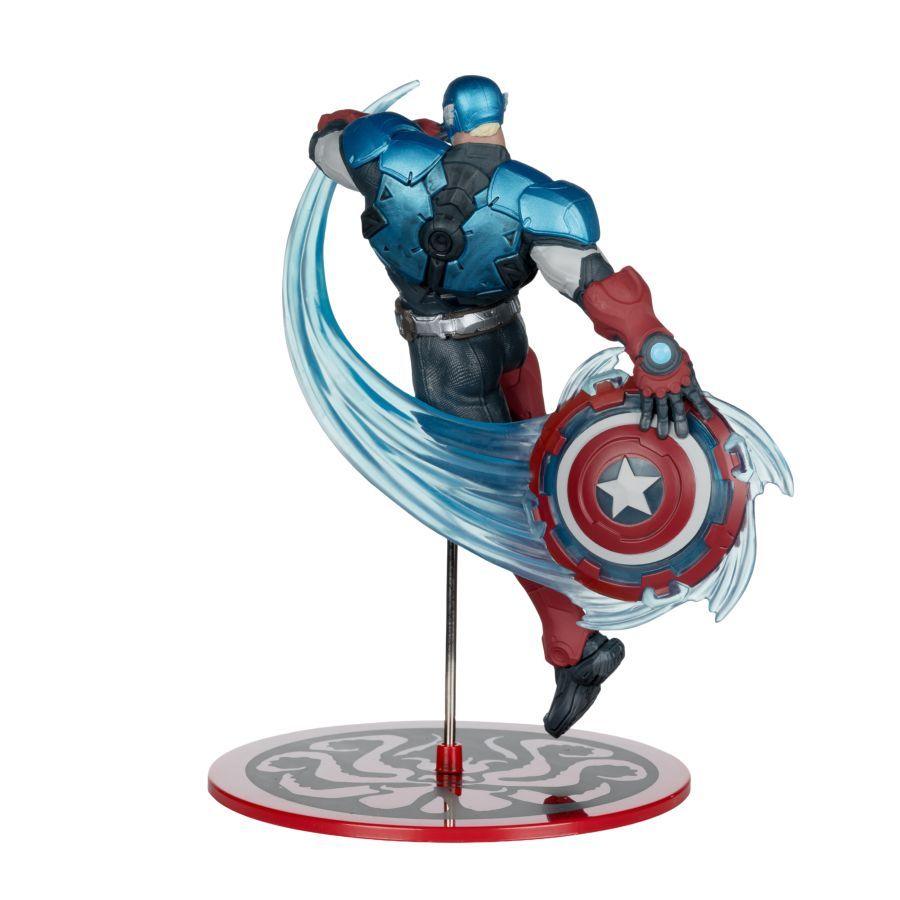 Marvel Rivals - Captain America 1:10th Scale Figure
