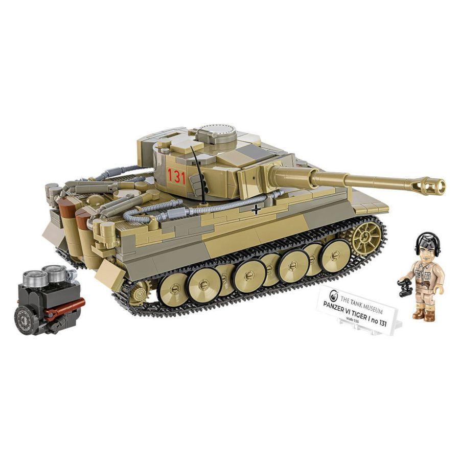 World War 2 - Panzer Vi Tiger I No 131 Construction Brick Set (898 Pieces)